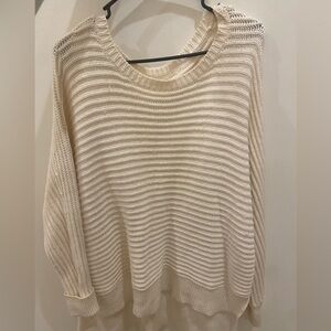 Lou & Grey Cream Women's Sweater